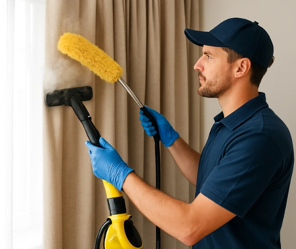 Trusted drapes cleaning technician Matty Curtain Cleaning mount-duneed-vic QLD